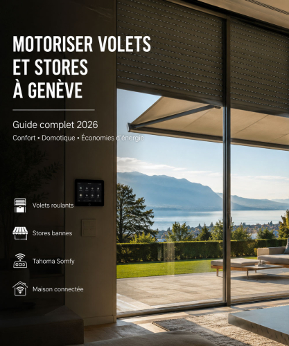 Motoriser volets et stores à Genève : guide 2026