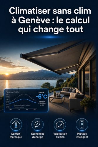 Climatiser sans clim à Genève : le calcul qui change tout
